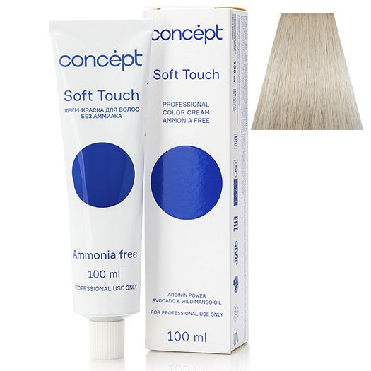Cream-color for hair without ammonia 9.36 blond very light golden-violet Soft Touch Concept 100 ml